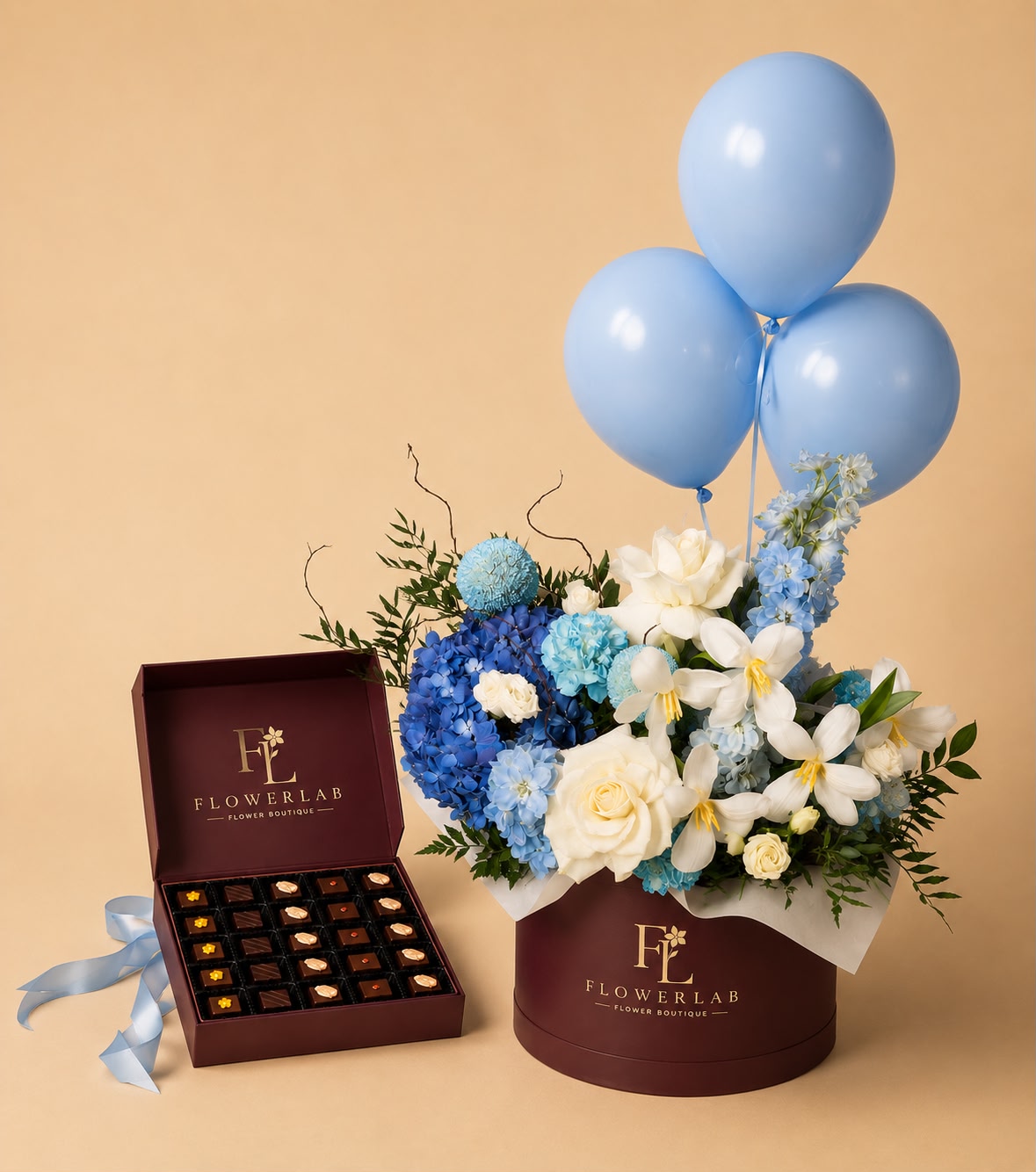 Blue Serenity Bloom Box
