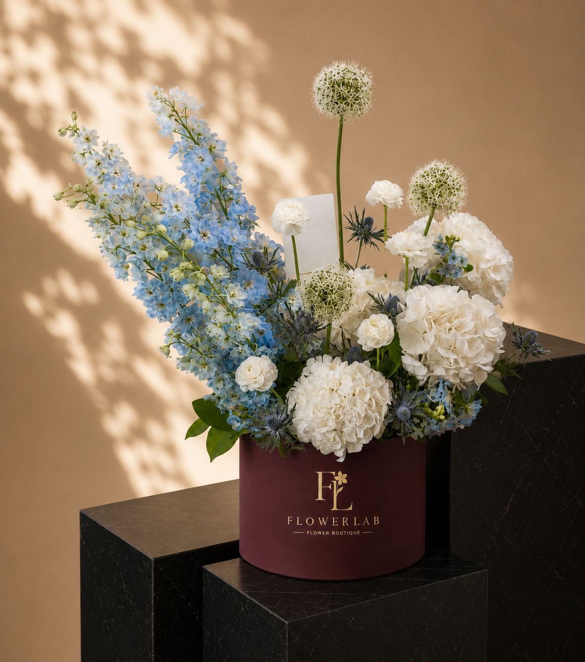 Azure Elegance Bloom Box
