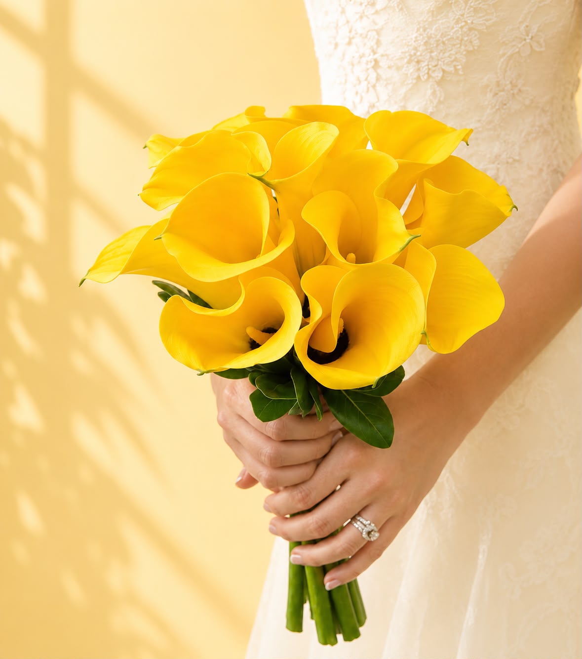 Golden Glow Bridal Bouquet