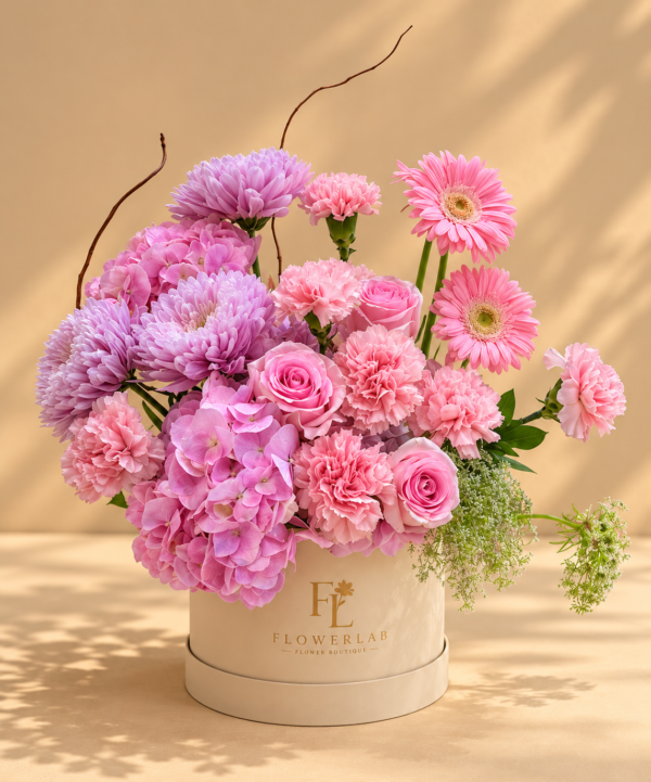 Pink Lavender Romance